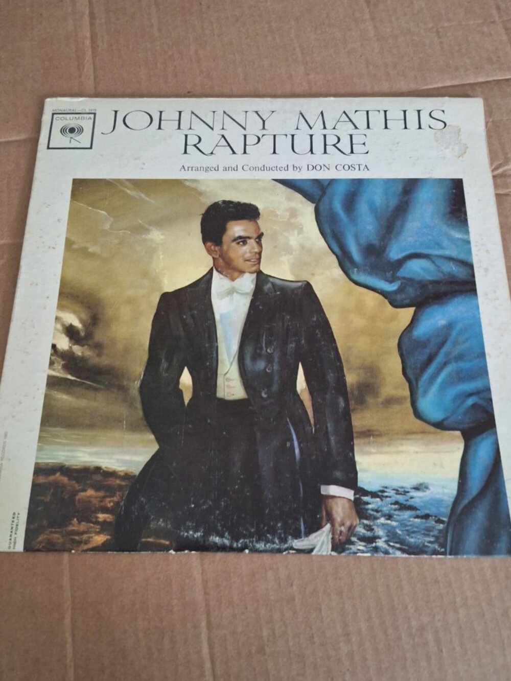 johnny mathis rapture lp record
